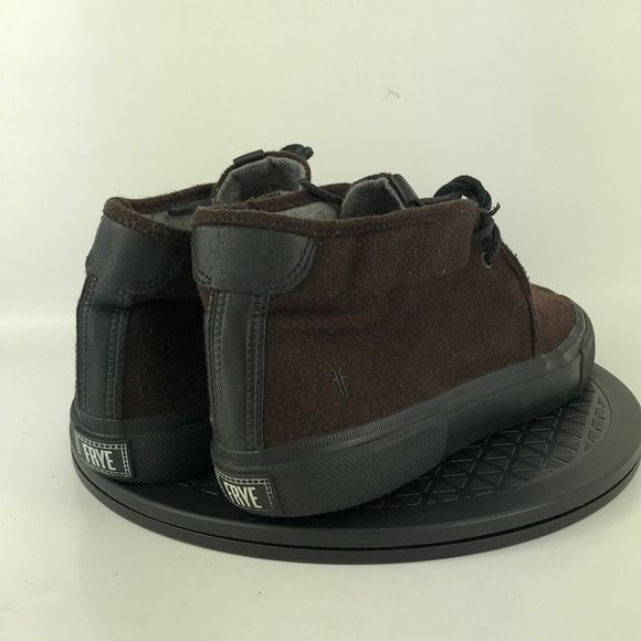 Frye Ludlow Brown Wool Chukka Casual Shoes 3480365-Win Men’s Size 10.5 - Picture 5 of 12